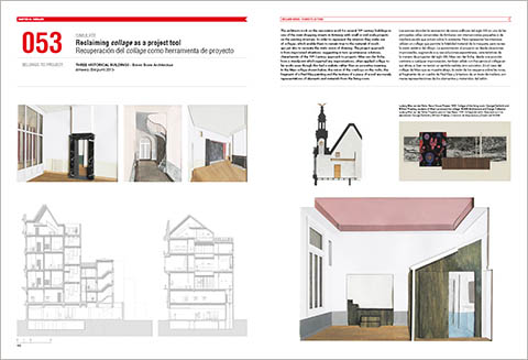 Collage as a project tool. Boven Bouw Architectuur